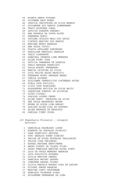 Lista de Espera - Elite PrÃ©-Vestibular-Campinas