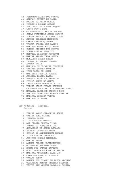 Lista de Espera - Elite PrÃ©-Vestibular-Campinas