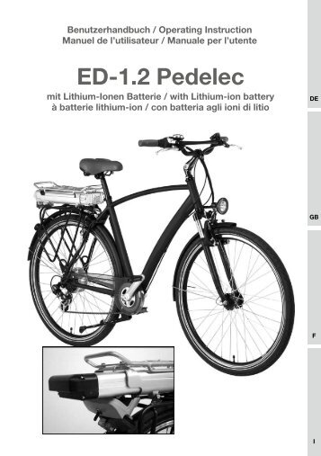 ED-1.2 Pedelec - SportXX