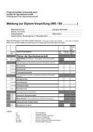 Antragsformulare zur Diplom- VorprÃ¼fung - Institut fÃ¼r ...