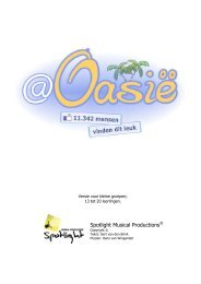 OasiÃ« - Spotlight Musical Productions