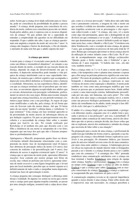 Acta Ped Vol 42 N 4 - Sociedade Portuguesa de Pediatria