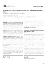 PrevalÃªncia de tuberculose em crianÃ§as de risco residentes na ...