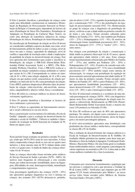 Acta Ped Vol 42 N 3 - Sociedade Portuguesa de Pediatria