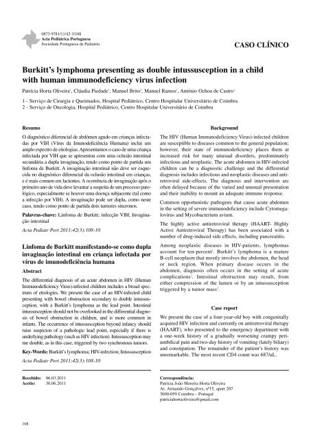 Acta Ped Vol 42 N 3 - Sociedade Portuguesa de Pediatria