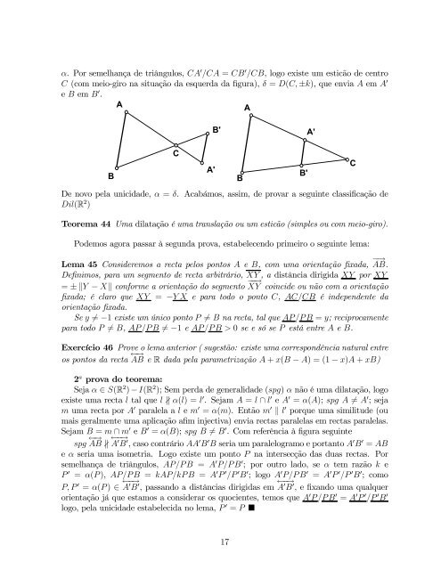 TÃ³picos de Geometria - CMUP