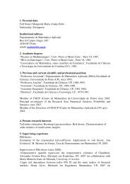 Margarida Maria Araújo Brito - CMUP - Universidade do Porto