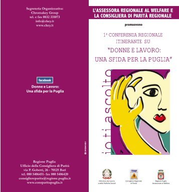 una sfida per la Puglia â Bari, 4 novembre 2010 ... - Politecnico di Bari