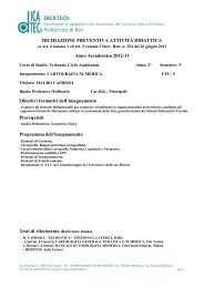 CAPRIOLI - CARTOGRAFIA NUMERICA.pdf - DICATECh ...