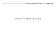 CHAPTER I: LINEAR ALGEBRA - OCW UPM