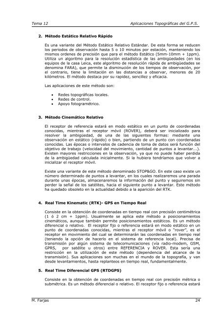 Tema 12:Aplicaciones TopogrÃ¡ficas del G.P.S - OCW UPM