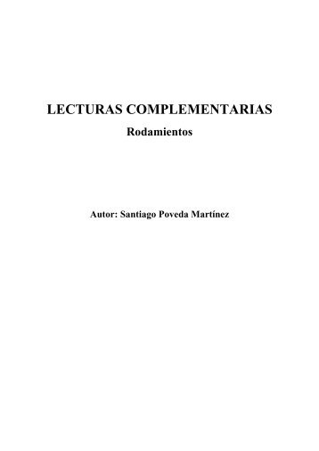 Rodamientos - OCW UPM