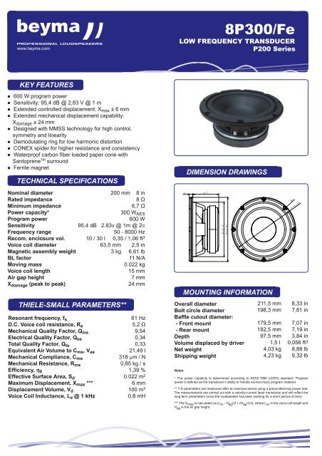 8P300Fe 03-11.ai - Beyma