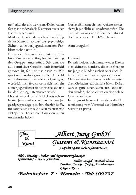 PDF (6.597 KB) - der DAV Sektion Hameln