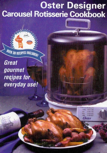 your new Oster Carousel Rotisserie. - Household Appliance Inc.