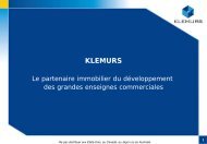 Diapositive 1 - Klemurs