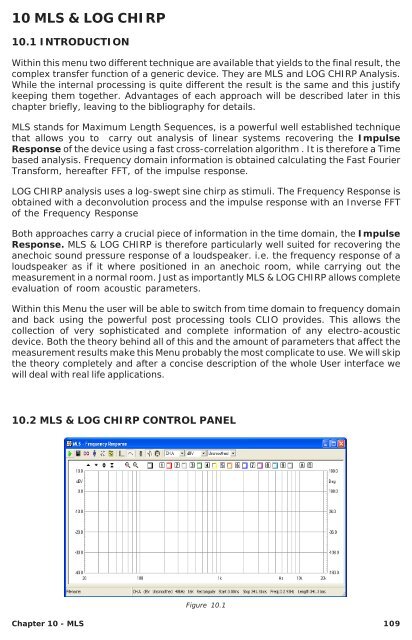 CLIOwin 7 PCI User's Manual - Audiomatica