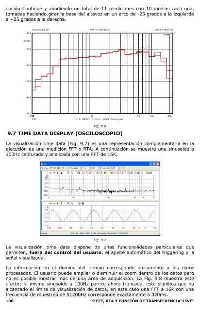 CLIO Software Release 10 VersiÃ³n Standard ... - Audiomatica Srl