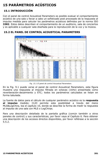 CLIO Software Release 10 VersiÃ³n Standard ... - Audiomatica Srl