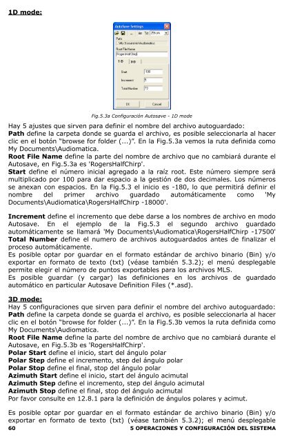 CLIO Software Release 10 VersiÃ³n Standard ... - Audiomatica Srl