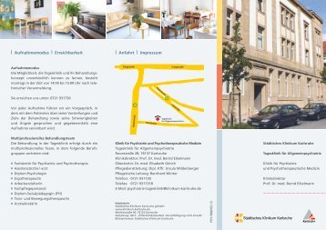 Informationsflyer - StÃ¤dtisches Klinikum Karlsruhe