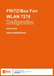 FRITZ!Box Fon WLAN 7270 - E-Fon