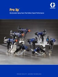 Pro Xp Electrostatic Gun Brochure - Spray Tech Systems Inc.