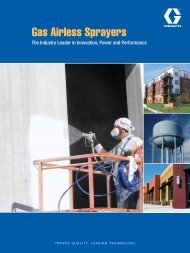 Gas Airless Sprayers Brochure - Graco Inc.