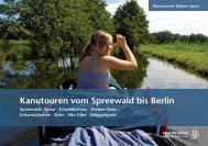 Kanutouren vom Spreewald bis Berlin