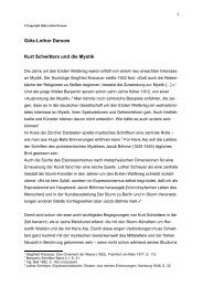 Kurt Schwitters und die Mystik - Sprengel Museum Hannover