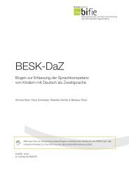 BESK-DaZ. Bogen zur Erfassung der ... - sprich-mit-mir.at