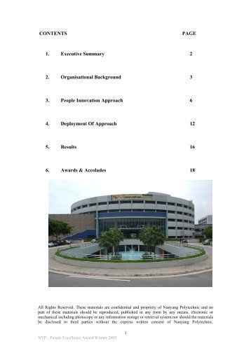 Nanyang Polytechnic (NYP) was established on 1 April ... - Spring