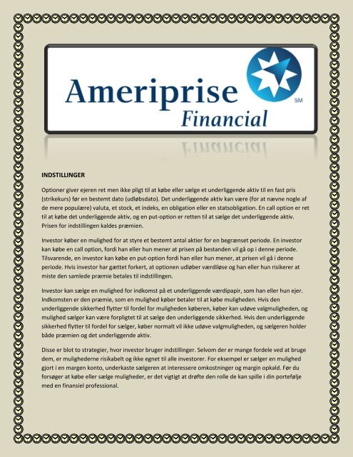 Andre investeringer An Abney Associates Ameriprise Financial Advisor