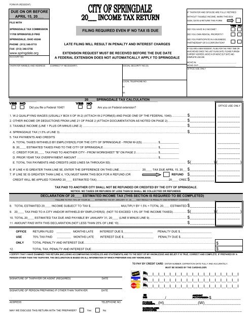 Page 1 Form Ir Resident If Taxpayer And Spouse Are