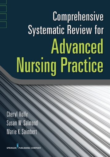 Comprehensive Systematic Review for Advanced Nursing Practice