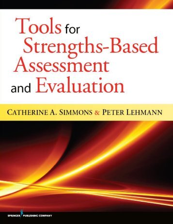 Tools for Strengths-Based Assessment and Evaluation - Springer ...