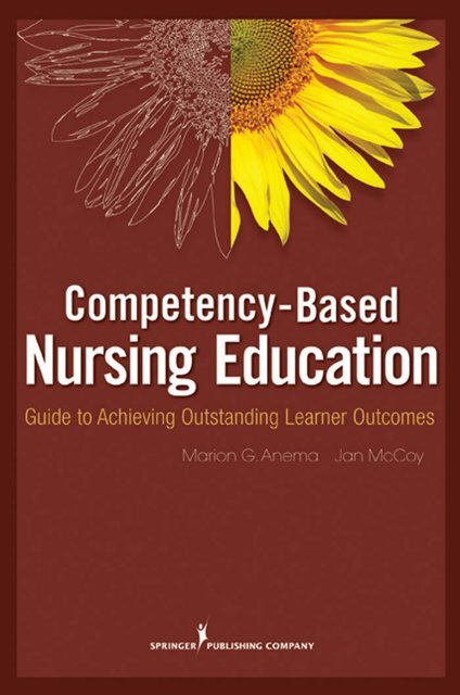 Competency-Based Nursing Education - Springer Publishing