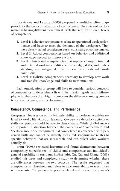 Competency-Based Nursing Education - Springer Publishing