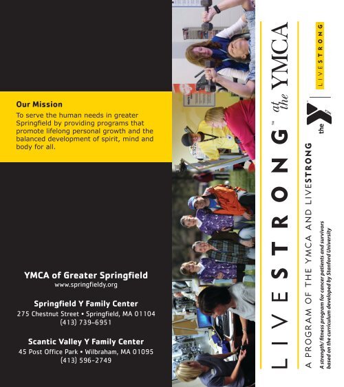 LIVESTRONG at the Y Brochure - YMCA