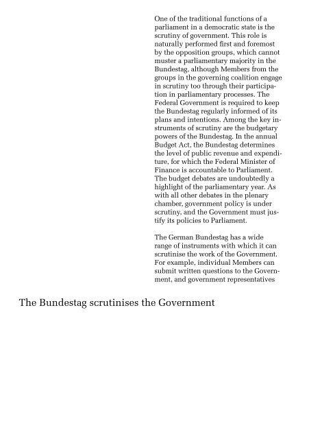 Facts - The Bundestag at a glance - Deutscher Bundestag