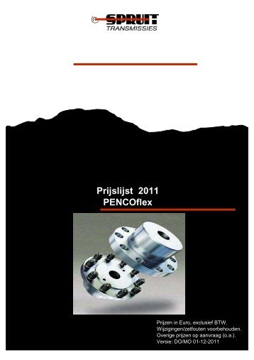 PENCOflex 2011 - Spruit Transmissies BV