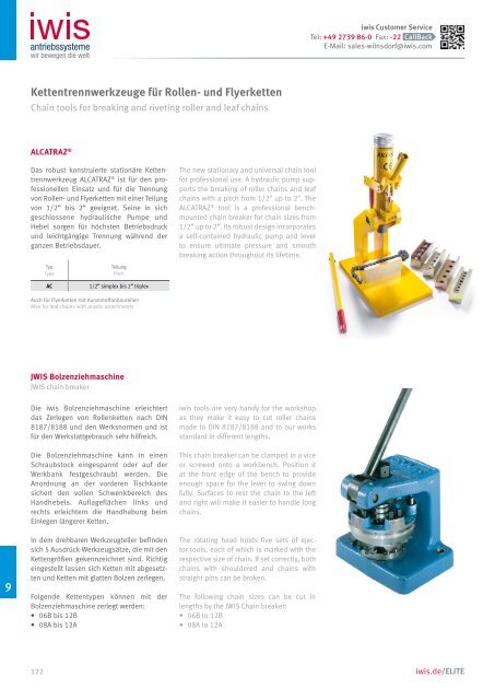 und Förderketten High-performance roller and conveyor chains