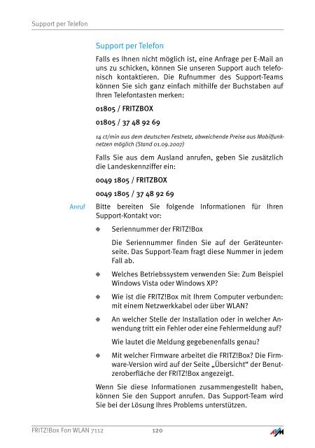 Handbuch Fritz!box Fon WLAN 7112