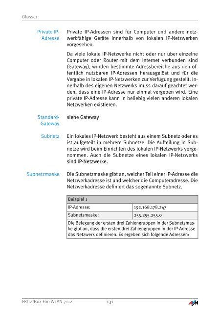 Handbuch Fritz!box Fon WLAN 7112