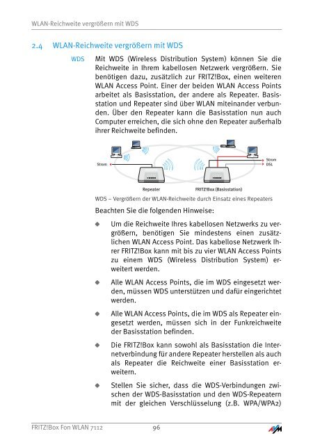 Handbuch Fritz!box Fon WLAN 7112