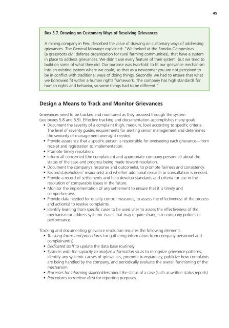 A Guide to Designing and Implementing Grievance Mechanisms for ...