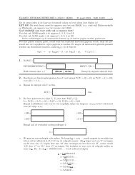 EXAMEN INFORMATIETHEORIE I (5JJ40 / 5K020) 25 maart 2004 ...