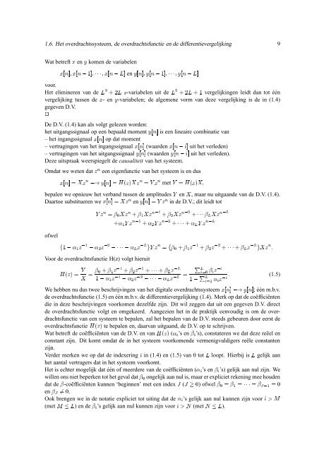 1 - Signal Processing Systems