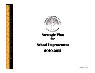 Strategic Plan - Saginaw Public Schools