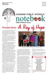 winter issue - Saginaw Public Schools